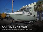 2006 Sailfish 234 WAC Boat for Sale