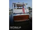 Matthews 45 Tri Cabin Motoryachts 1968