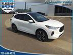 2023 Ford Escape White, 607 miles