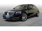 Used 2020 Mercedes-Benz S-Class 4MATIC Sedan