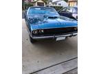 1970 Dodge Challenger Convertible Blue Manual