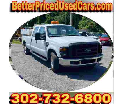 Used 2008 FORD F250 SUPER DUTY For Sale is a White 2008 Ford F-250 Super Duty Truck in Frankford DE