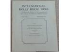 International Dolls' House News Quarterly Journal 1971