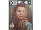 Walter T Foster Vintage Art Book#15 PORTRAITS in OIL by Stella Mackie
