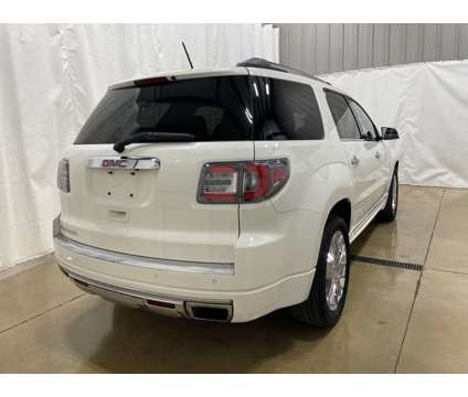 2014 GMC Acadia Denali is a White 2014 GMC Acadia Denali SUV in Carlyle IL