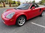 2001 Toyota MR2 Spyder Convertible 2D