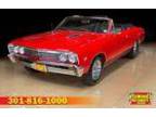 1967 Chevrolet Chevelle SS427 convertible Bolero red 1967 Chevrolet Chevelle