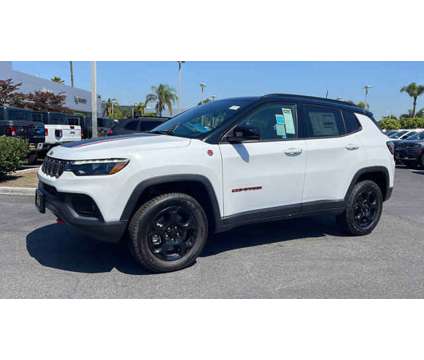 2023 Jeep Compass Trailhawk is a White 2023 Jeep Compass Trailhawk Car for Sale in Cerritos CA