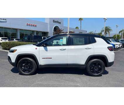 2023 Jeep Compass Trailhawk is a White 2023 Jeep Compass Trailhawk Car for Sale in Cerritos CA