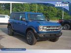 2023 Ford Bronco Blue, 11 miles
