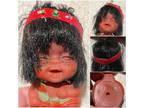 Old Vintage 1960's Moody Cuties Baby Indian Rubber Baby Doll