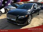 2018 Lincoln Continental Premiere Livery AWD 4dr Sedan