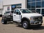2023 Ford F-550 White, 17 miles