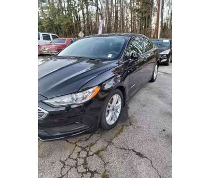 2018 Ford Fusion for sale is a Black 2018 Ford Fusion Car for Sale in Lithonia GA