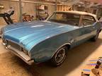 1969 Oldsmobile Cutlass BLUE CONVERTIBLE 350 V8 ENGINE