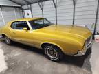 1971 Oldsmobile Cutlass Gold rocket engine