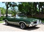 1971 Oldsmobile 442 Green Convertible 455ci V8 Engine