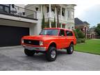 1972 Chevrolet Blazer SUV Automatic Orange