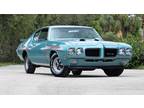 1970 Pontiac GTO Judge Manual Turquoise Coupe