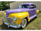 1948 Plymouth Deluxe lavender yellow