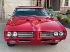 1969 Pontiac GTO Matador Red 400 ci motor turbo