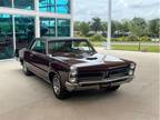 1965 Pontiac GTO burgundy 389 Cubic inch V-8 engine