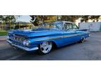 1959 Chevrolet Impala Coupe Blue RWD Automatic