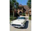 1957 Ford Thunderbird E Code Convertible White