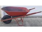 True Temper 4 cu ft. steel wheelbarrow