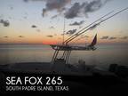 26 foot Sea Fox 265 Commander