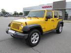 2015 Jeep Wrangler Unlimited Yellow, 149K miles