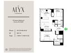 The Alyx at Echelon Seaport - FP 34: 2 Bed / 2 Bath (S)