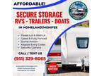 RV and Boat Storage in Homeland Menifee area - Spaces Available!