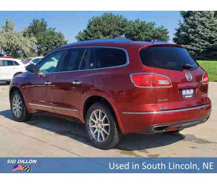 2017 Buick Enclave Leather is a Red 2017 Buick Enclave Leather SUV in Lincoln NE