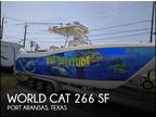 2001 World Cat 266 SF Boat for Sale