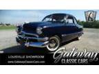 1950 Ford Custom Deluxe Club Coupe heridan Blue 1950 Ford Custom Flathead