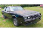 1986 Chevrolet Monte Carlo 1986 Chevrolet Monte Carlo Coupe Black RWD Automatic