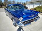 1957 Chevrolet Bel Air Sedan Blue RWD