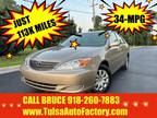 2004 Toyota Camry Le Sedan Tan Auto 2-Owners! Gas Saver-34mpg Just 113k