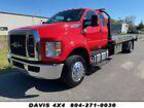 2023 FORD F650 Extended Cab Flatbed Rollback Tow Truck Diesel 2023 FORD F650
