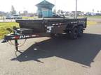 2024 PJ Trailers Dump DL 7' x 16' 14k 28" Low Pro