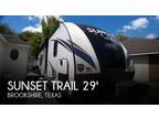 Cross Roads Sunset Trail Super Lite M-291 RK Travel Trailer 2018