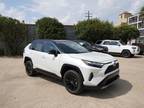 2023 Toyota RAV4 Hybrid White, 16 miles