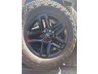 Factory Black Chevy 18 inch 6 Lug Wheels and Tires or TRADE
