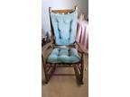 ROCKING CHAIR WITH CUSHIONS (excellent condition (