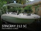 2018 Stingray 212 SC Boat for Sale