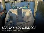 26 foot Sea Ray Sundeck