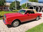 1986 Rolls-Royce Corniche II Red