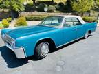 1962 Lincoln Continental Convertible Turquoise Mettalic
