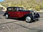 1933 Rolls-Royce Phantom II Burgundy and Black Two Tone